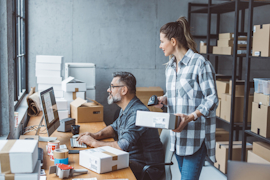 Partner im Büro